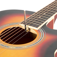 Glarry GT501 40 Inch Cutaway Auditorium Acoustic Guitar Matte Spruce Front Folk - Sunset