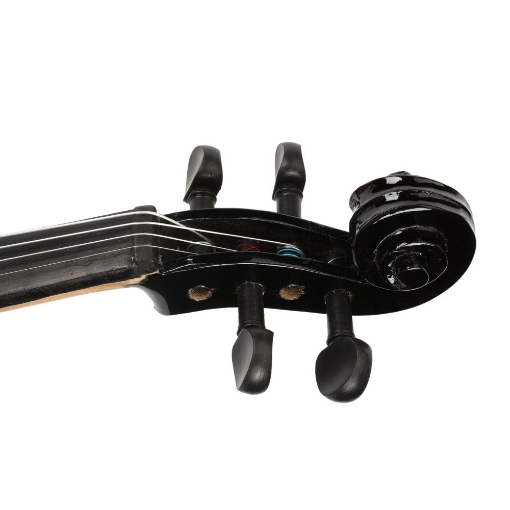 Szzzp  3/4 Acoustic Violin Case Bow Rosin Black