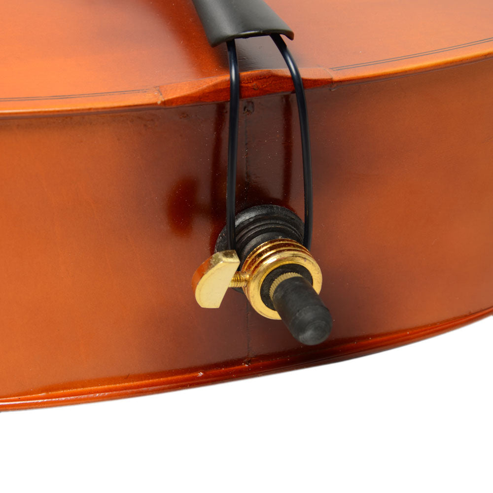 Szzzp 4/4 Acoustic Cello Case Bow Rosin Wood