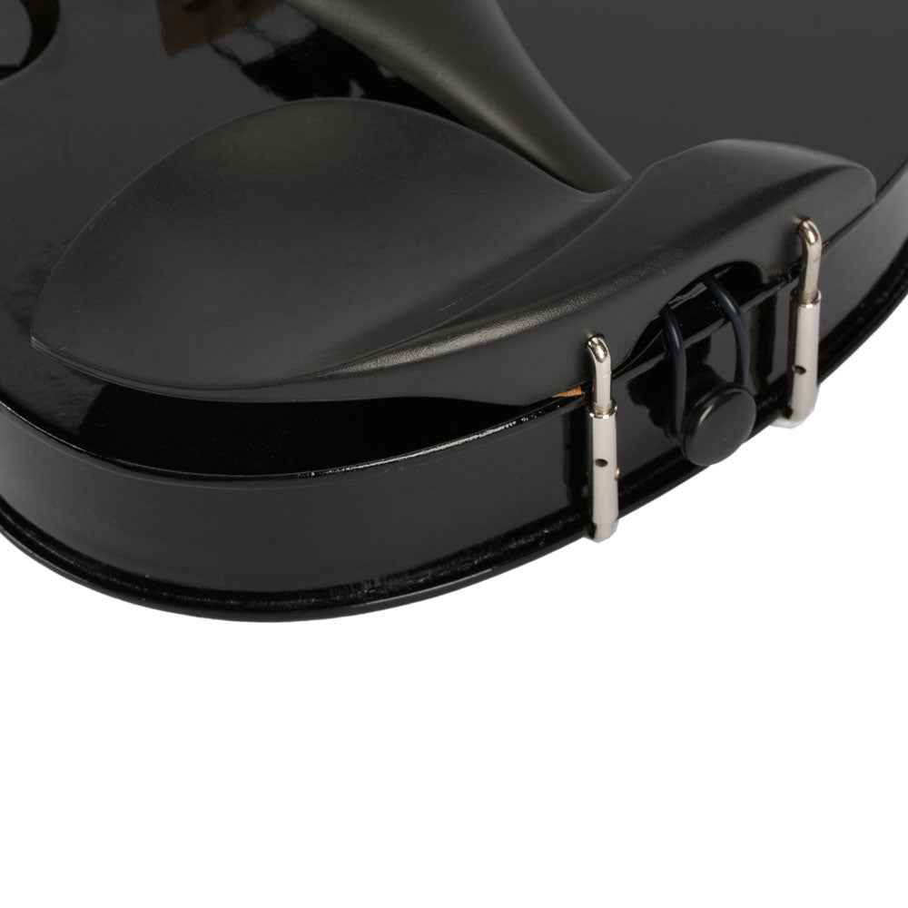 Szzzp  3/4 Acoustic Violin Case Bow Rosin Black