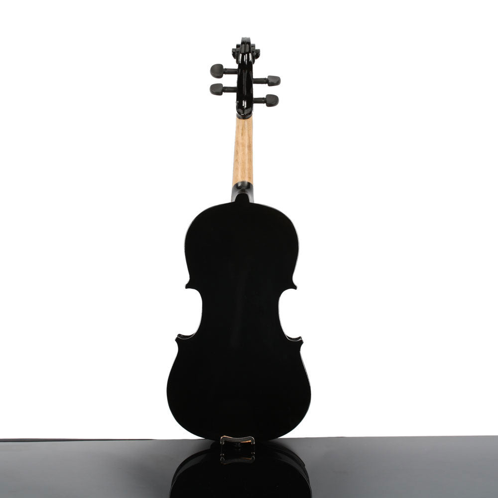 Szzzp  3/4 Acoustic Violin Case Bow Rosin Black