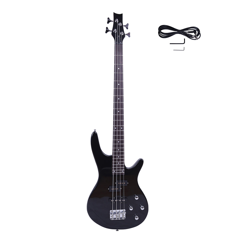 Szzzp Exquisite Stylish IB Bass with Power Line and Wrench Tool - Black