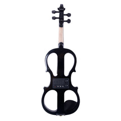 Szzzp 4/4 Electric Silent Violin Case Bow Rosin Headphone Connecting