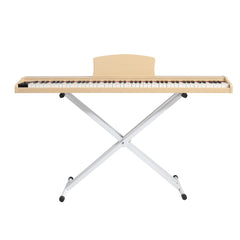 Szzzp 88 Key Full Size Semi-Weighted Standard Keyboards Wooden Digital Piano with Stand, MIDI Bluetooth, Triple Pedals，Headphone