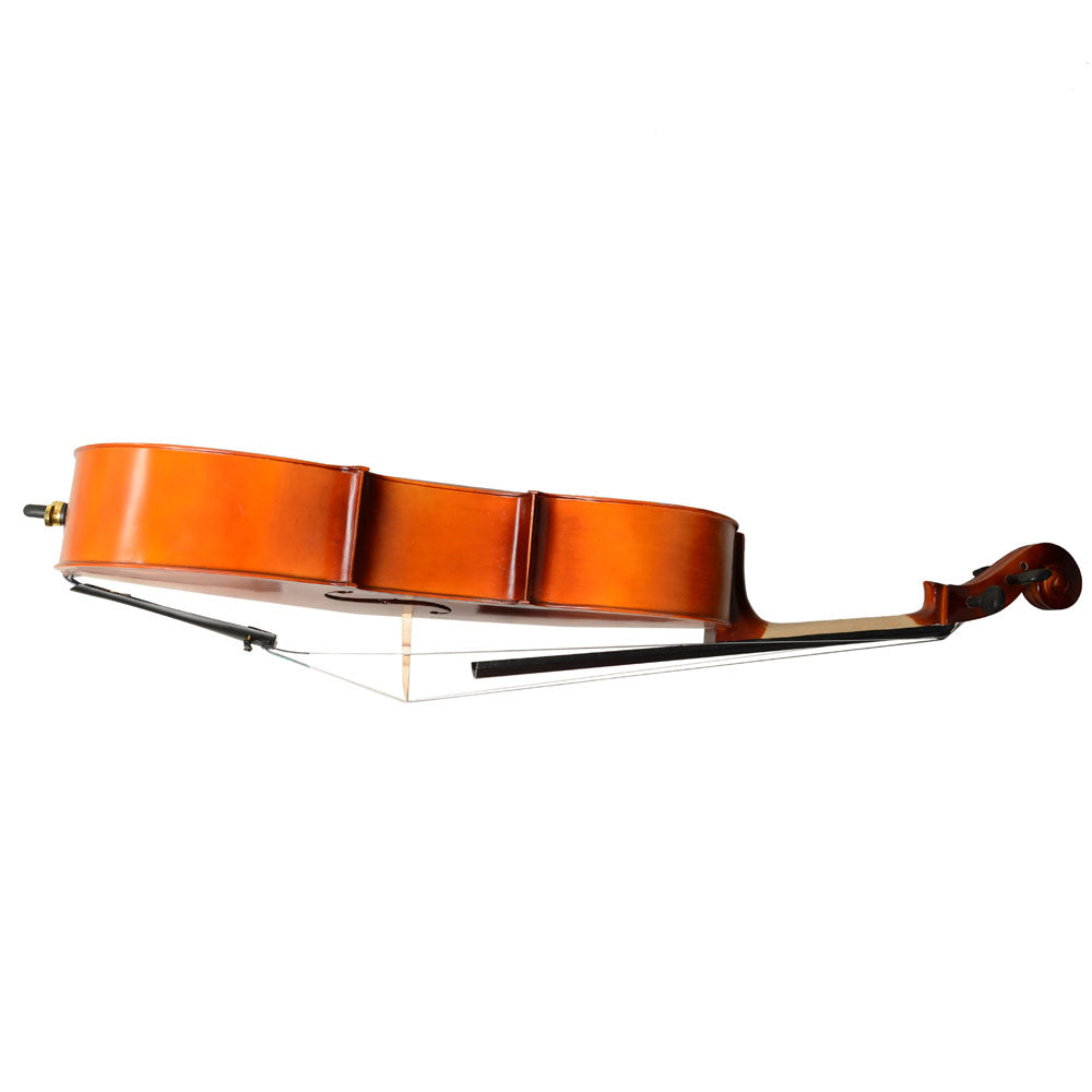 Szzzp 4/4 Acoustic Cello Case Bow Rosin Wood