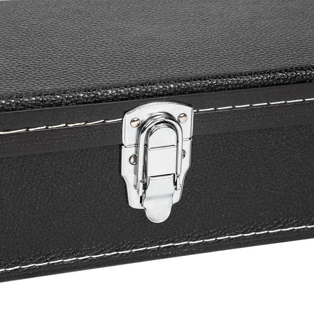 Szzzp High-End Fine-Grain PU Leather Hard Case for 335 Style Semi-Hollow & Hollowbody Electric Guitar
