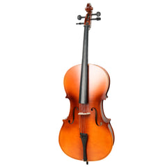 Szzzp 4/4 Acoustic Cello Case Bow Rosin Wood