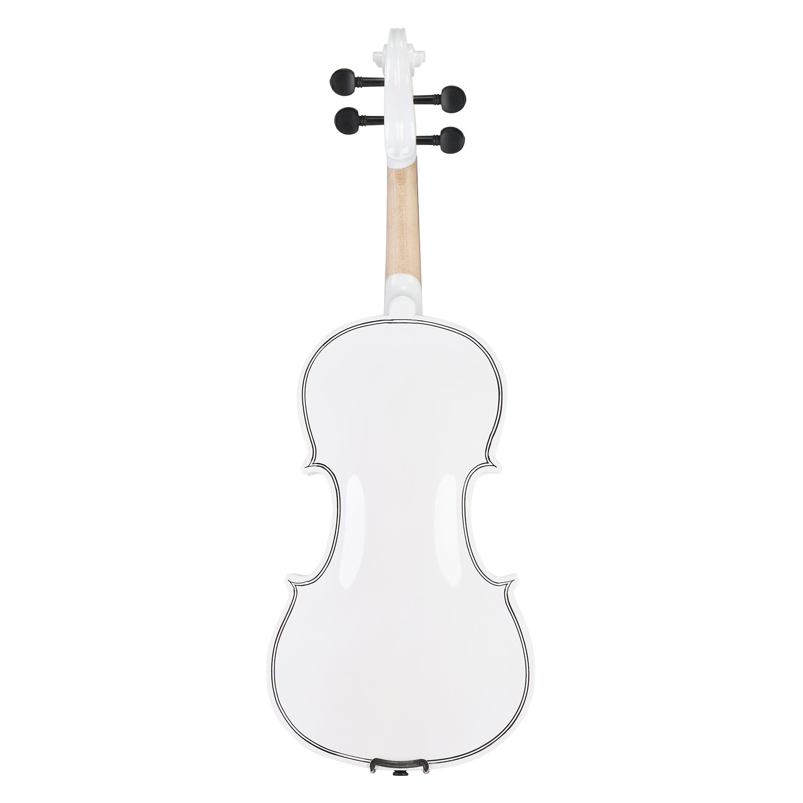 Szzzp Full Size 4/4 Violin Set for Adults Beginners Students with Hard Case,Violin Bow,Shoulder Rest,Rosin,Extra Strings and Sordine