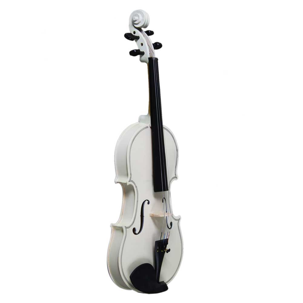 Szzzp  4/4 Acoustic Violin Case Bow Rosin - White