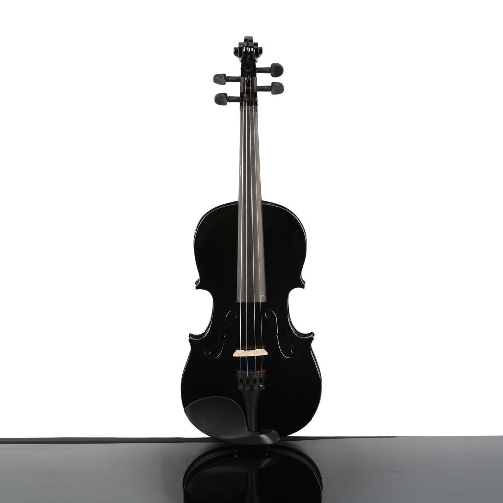 Szzzp  3/4 Acoustic Violin Case Bow Rosin Black