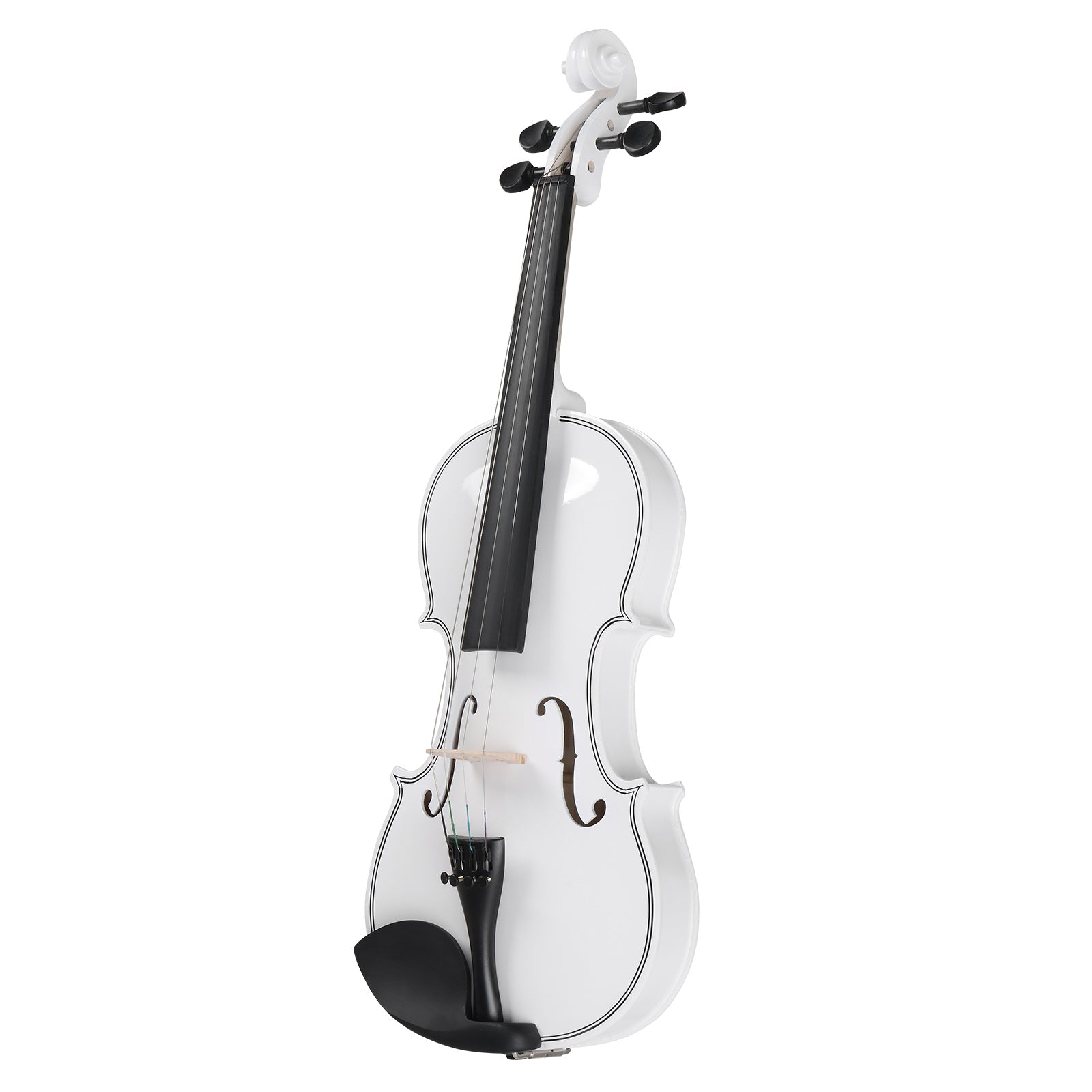 Szzzp Full Size 4/4 Violin Set for Adults Beginners Students with Hard Case,Violin Bow,Shoulder Rest,Rosin,Extra Strings and Sordine