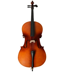 Szzzp 4/4 Acoustic Cello Case Bow Rosin Wood