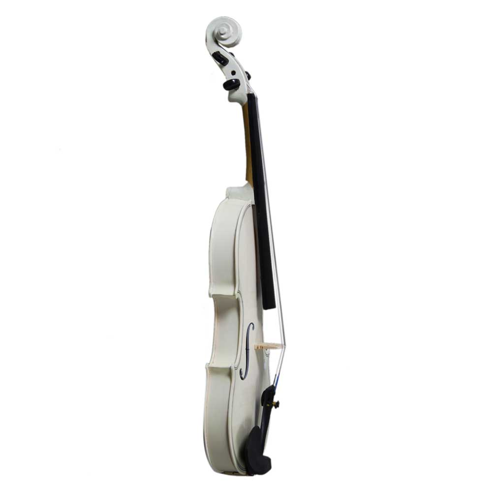 Szzzp  4/4 Acoustic Violin Case Bow Rosin - White