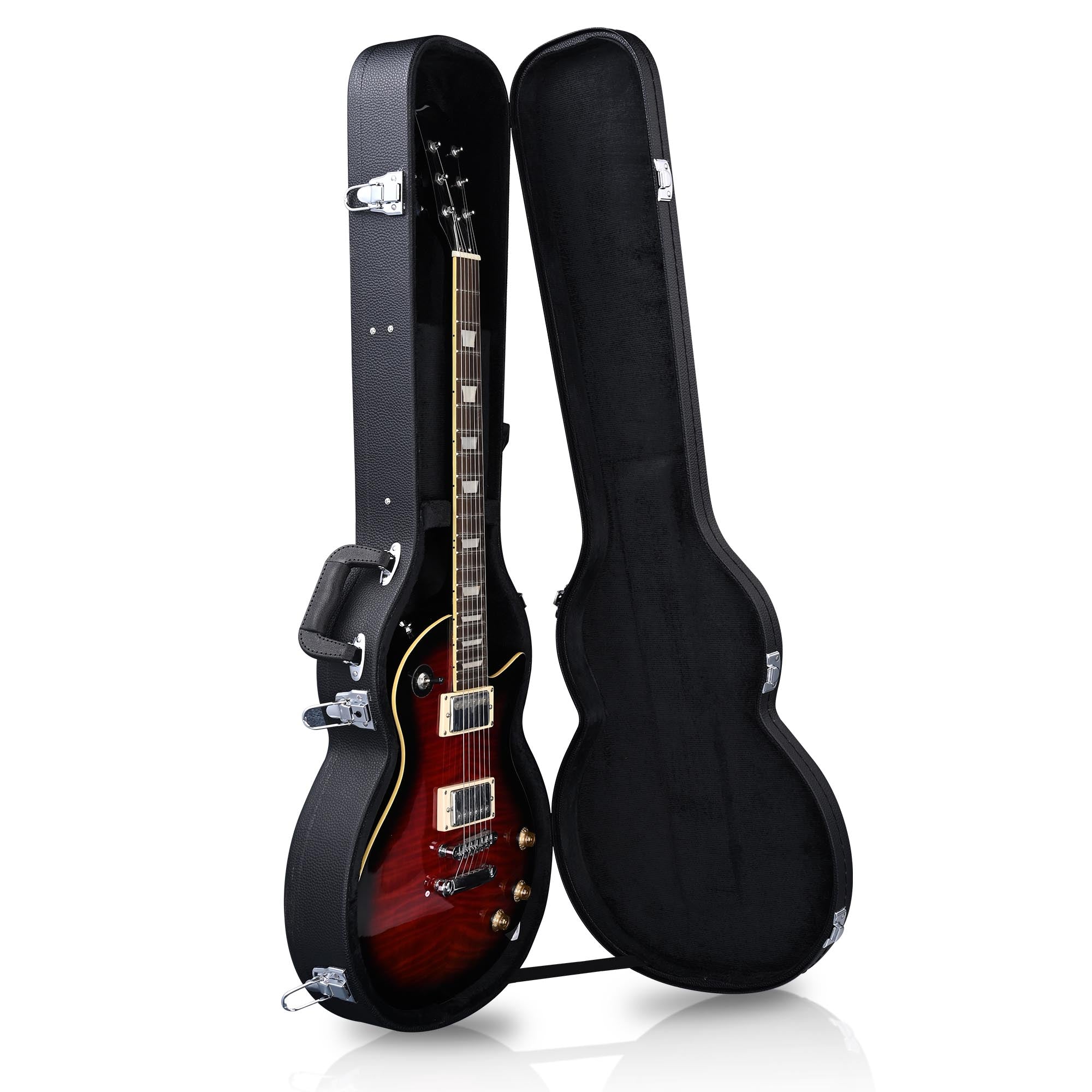 Szzzp Guitar Hard Case for Acoustic Guitar made of hard plywood wrapped in PU leather