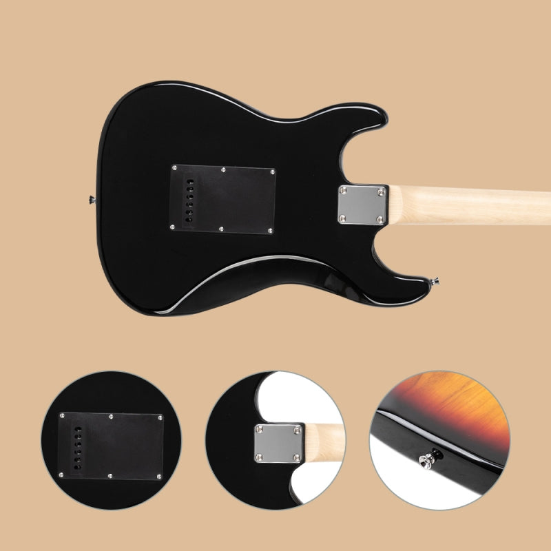 Glarry GST Electric Guitar w/20W Amplifier - Sunset