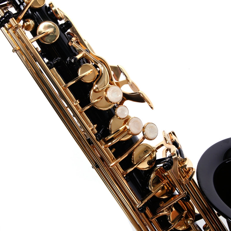 Glarry Student E Flat Alto SAX Saxophone - Black
